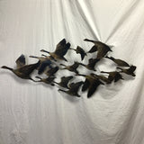 Metal Flying Geese Wall Hanging Art