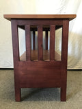 Mission Cherry 1-Drawer TV Stand