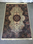 Vintage Zaferan Floral 6x8 Area Rug