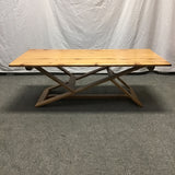 Craftsman Handmade Solid Oak Coffee Table