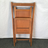 Vintage Craftsman Solid Maple Folding Chair