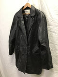 Vintage Chadwick's Black Leather Coat