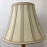 Vintage MCM Brown Ceramic Table Lamp