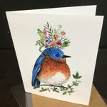 Cruz Illustrations "Bluebird" Greeting Card