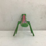Handmade Alebrije Oaxacan Green Carved Wood Mantis