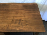 Vintage MCM Hooker Solid & Veneer Walnut Left-Handed Desk