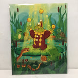 Rachel Feirman "Cirque de Frog" 8x10 Digital Art Print