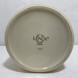 Vintage Round Lenox Cream Porcelain "Versailles" Candlebox