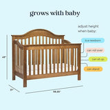 DaVinci "Jayden" Espresso Solid Pine 4-in-1 Convertible Crib