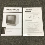 White Farberware Professional Portable Countertop Dishwasher