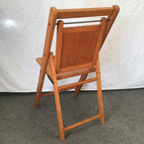 Vintage Craftsman Solid Maple Folding Chair