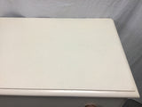 Vintage Lea Line Leads Off-White 5-Drawer Chest of Drawers