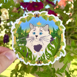 Rachel Feirman Princess Kitty Sticker