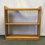 Vintage Solid Cherry Backless 3-Tier Shelf