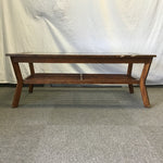 Modern 2-Tier Glass-Top Coffee Table