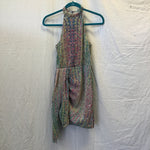 Saylor Rainbow Sequin Halter Mini Dress