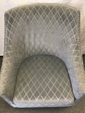 Modern Emerald Home "Kismet" Graphite Armchair