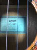 Yamaha C40 Acoustic Guitar