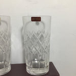 New In Box! Set of 6 Vintage Clarenbridge Crystal Tumblers