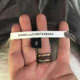 Diane vonFurstenberg Silver Mini Dress