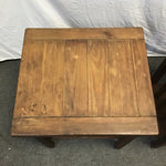 Pair of Vintage Mission Solid Pine 2-Tier Night Stands