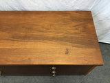 Vintage MCM Lane Cherry Veneer 1-Drawer Cedar Chest