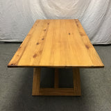 Craftsman Handmade Solid Oak Coffee Table