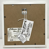 Eltimar Design Framed Upcycled Wooden Angel Mixed Media 3D-Artwork