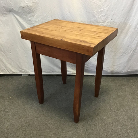 Custom Butcher-Block Kitchen Island