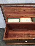 Vintage Lane Pine Veneer Cedar Chest