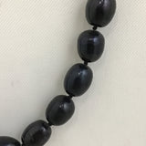 51" Black Tahitian Pearl Necklace