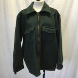 Vintage Melton Green Wool Jacket