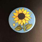 Rachel Feirman Sunflower Button Pin