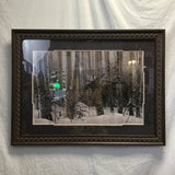 Framed Stephan Lyman Print "A Walk In The Woods"