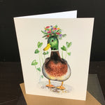 Cruz Illustrations "Mallard Duck" Greeting Card