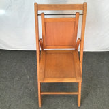 Vintage Craftsman Solid Maple Folding Chair