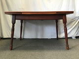Vintage Solid Cherry Draw-Leaf Dining Table