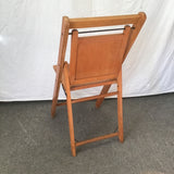 Vintage Craftsman Solid Maple Folding Chair
