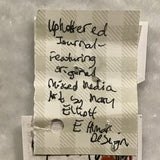 Eltimar Design "Butterfly" Mixed Media Art "Upholstered" Journal