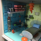 Modern American Girl Mini 214pc 2-Tier Illuma Room Set