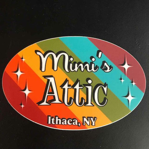 Mimi's Attic Mid-Century Modern Rainbow Pride Sticker