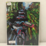 Abigail Tessier "Bike Trip" 6x8 Art Print