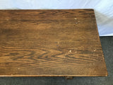 Vintage Jacobean Solid Oak Coffee Table