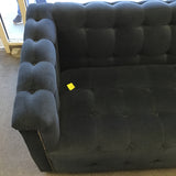 Modern Aria Blue Tufted Chesterfield Sofa