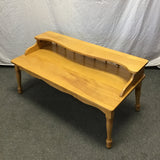 Vintage Ethan Allen Solid Cherry 2-Tier Coffee Table