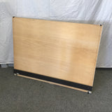 Modern Wood Veneer Mobile Drafting Board