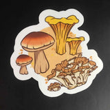 Rachel Feirman Edible Fungi Sticker