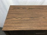 Vintage MCM Bassett Walnut Veneer 4-Drawer Chest of Drawers