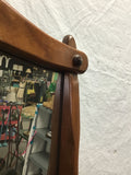 Vintage Medium-Stained Cherry Mirror