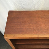 Vintage Teak Veneer 4-Tier Shelf